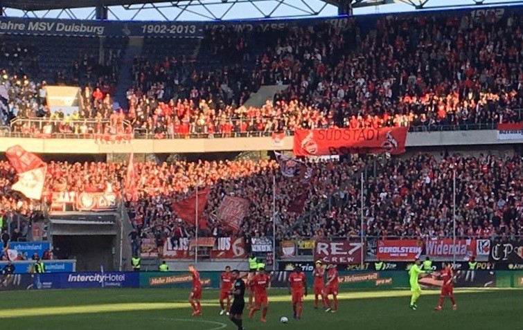 1.FC Köln beim MSV Foto(c) Velti