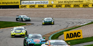 Siegerauto auf dem Sachsenring: Der Aston Martin Vantage GT4 von Prosport RacingADAC GT4 Germany, 9. + 10. Rennen Sachsenring 2022 - Foto: Gruppe C Photography