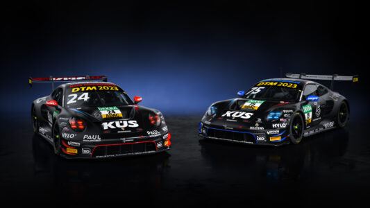 Doppelpack: Das KÜS Team Bernhard startet mit zwei Porsche 911 GT3 R in der DTM (Foto: KÜS Team Bernhard)
