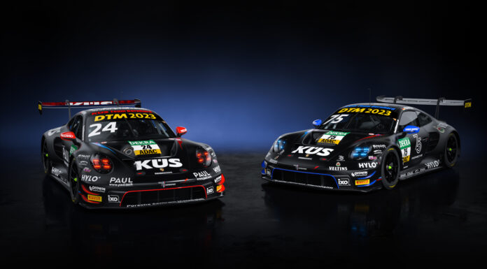 Doppelpack: Das KÜS Team Bernhard startet mit zwei Porsche 911 GT3 R in der DTM (Foto: KÜS Team Bernhard)
