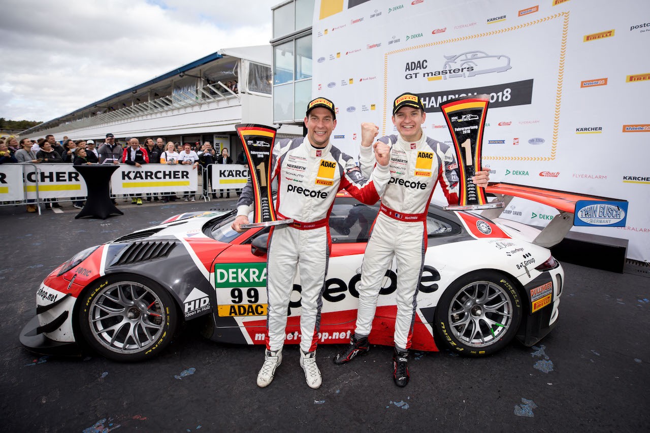 Robert Renauer (D), Mathieu Jaminet (F), Precote Herberth Motorsport Foto (c) ADAC GTMASTERS