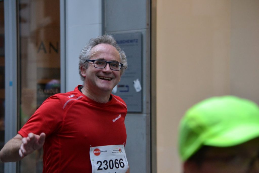 @uehmche nach 21 Km Köln Halbmararthon 2016