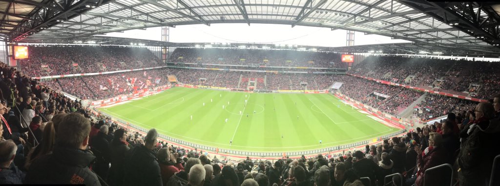 Der #Effzeh Stadionshot gegen den FCA von @2smart4u