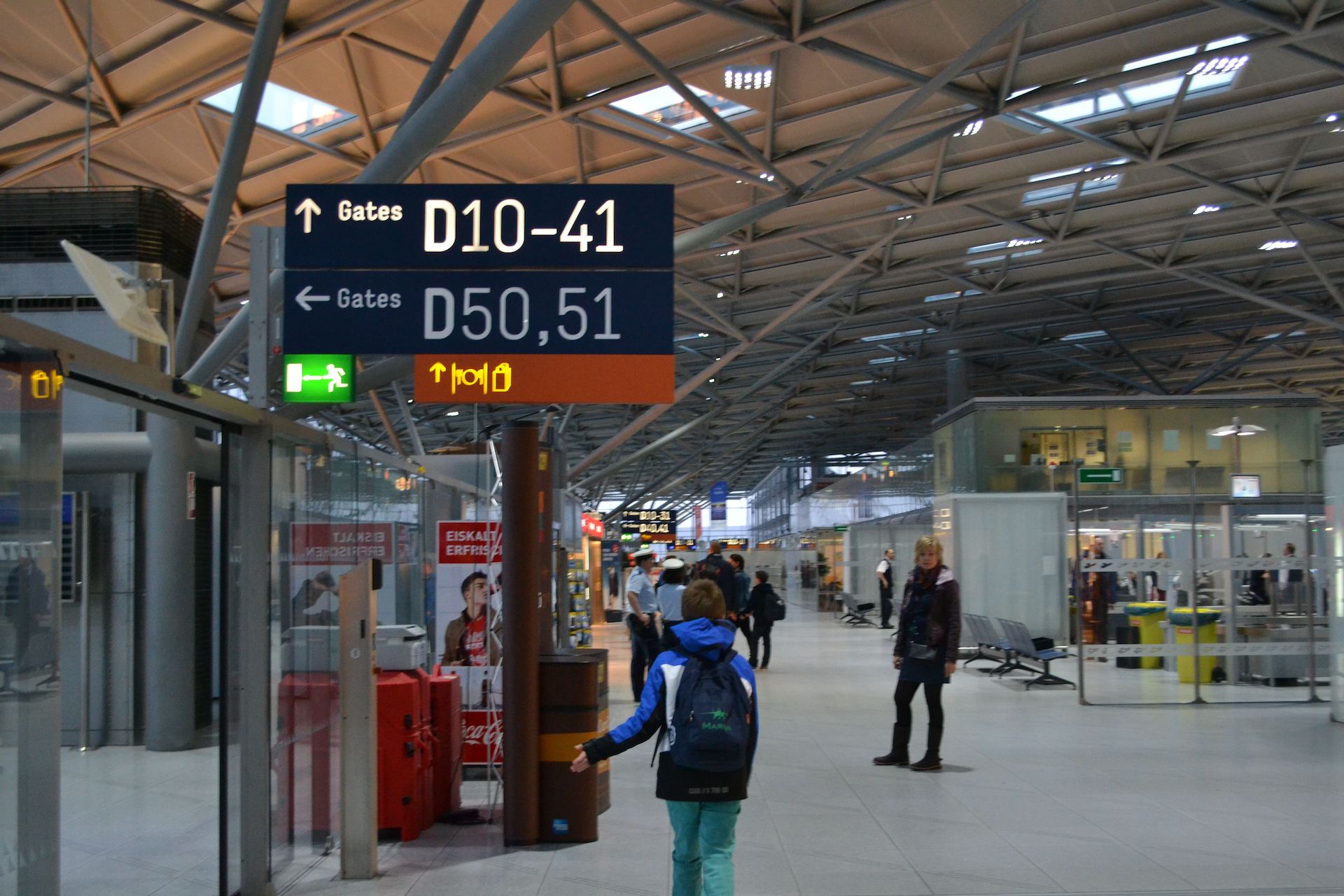 Flughafen Köln Bonn vor der Abreise nach Mallorca