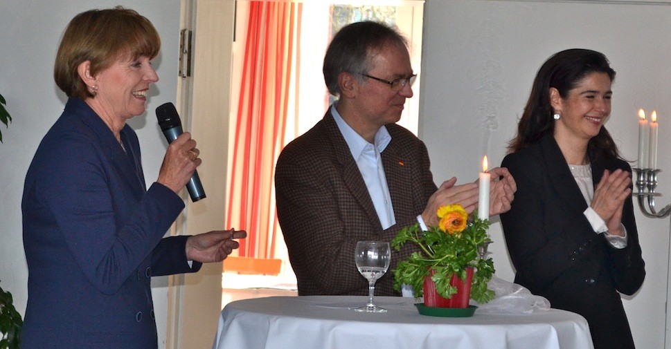 v.l.n.r Henriette Reker, Heribert Hirte,Alexandra von Wengersky