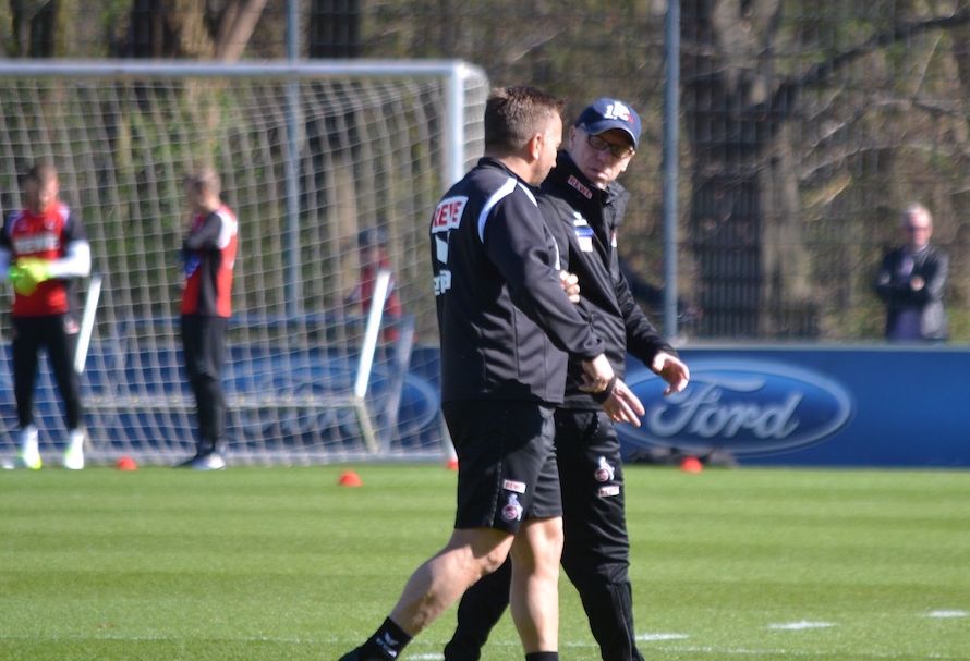 Peter Stöger Manfred Schmidt 1FC Köln