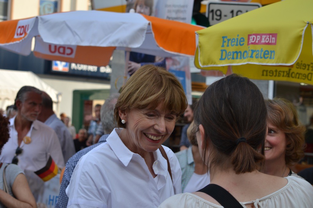 Hernriette Reker im Bürgergespräch Rodenkirchen