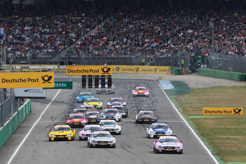 Motorsports: DTM race Hockenheim, Saison 2017 - 1. Event Hockenheimring, GER, # 22 Lucas Auer (AUT, HWA AG, Mercedes-AMG C63 DTM)