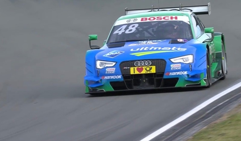 Mortara im DTM Audi