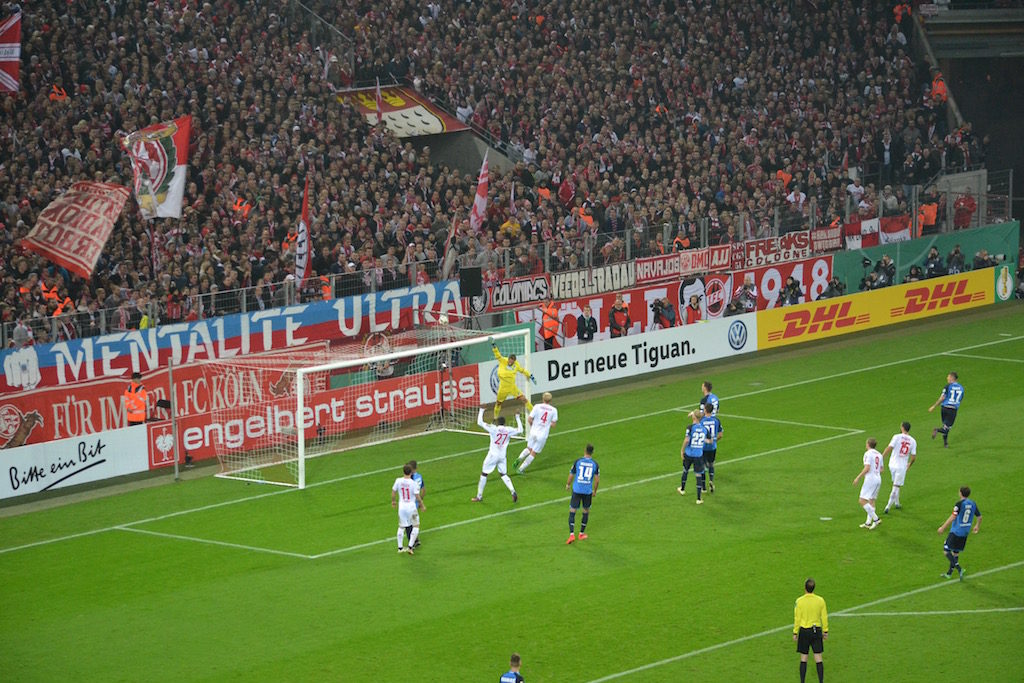 1.Köln siegt im DFB Pokal gegen TSG Hoffenheim 2:1