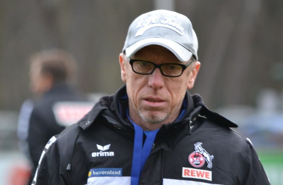 Trainer des 1.FC Köln Peter Stöger