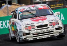 Von Baby-Benz bis Class 1: DTM – Ikonen rollen in Oschersleben an den Start Bescherte Ford in den 80ern den einzigen DTM-Titel: Ford Sierra RS500 Cosworth DTM, Foto: Gruppe C Photography