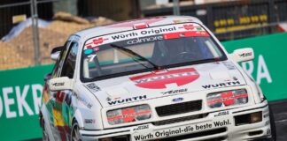 Von Baby-Benz bis Class 1: DTM – Ikonen rollen in Oschersleben an den Start Bescherte Ford in den 80ern den einzigen DTM-Titel: Ford Sierra RS500 Cosworth DTM, Foto: Gruppe C Photography