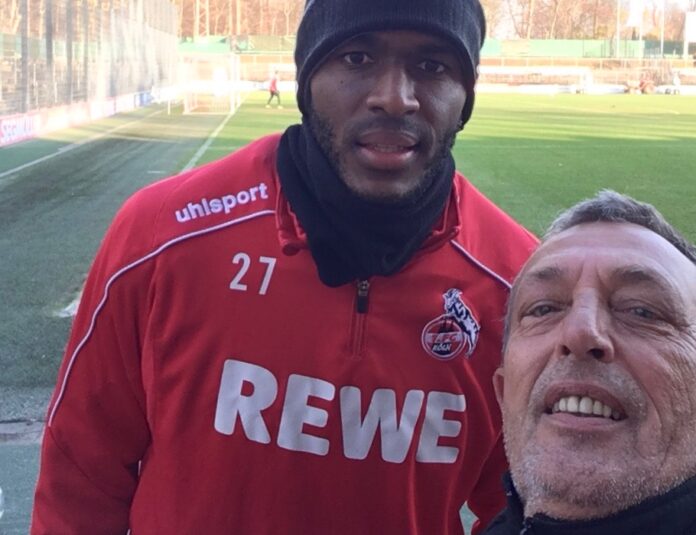 Der Effzeh Fan und Anthony Modeste sein Lieblingsspieler