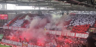 Erste Choreo beim 1.FC Köln seit Beginn der Pandemie