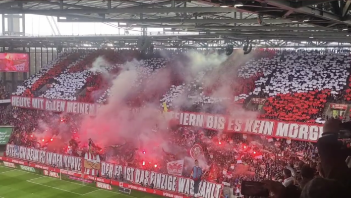 Erste Choreo beim 1.FC Köln seit Beginn der Pandemie