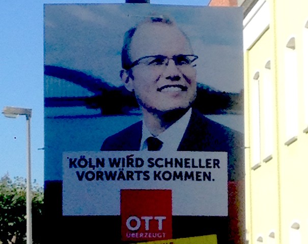 OB Wahl Köln Jochen Ott Plakat