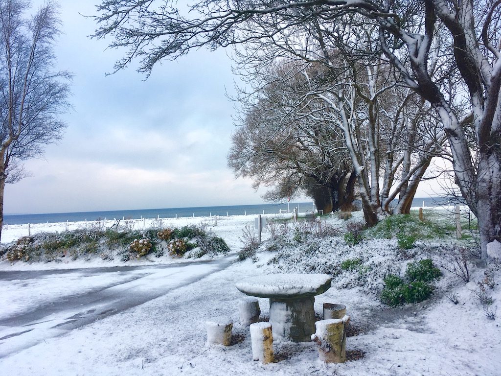 Winter an der Ostsee Nieby