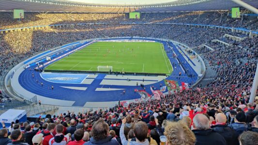 #BSCKOE Hertha BSC gegen den 1.FC Köln in Berlin Foto Stadionkind @schoti75