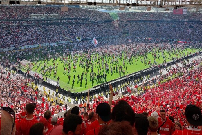 VFB Stuttgart gegen 1.FC Köln Bundesliagfinale in der Mercedes Benz Arena Foto Stadionkind @Sportnerd83