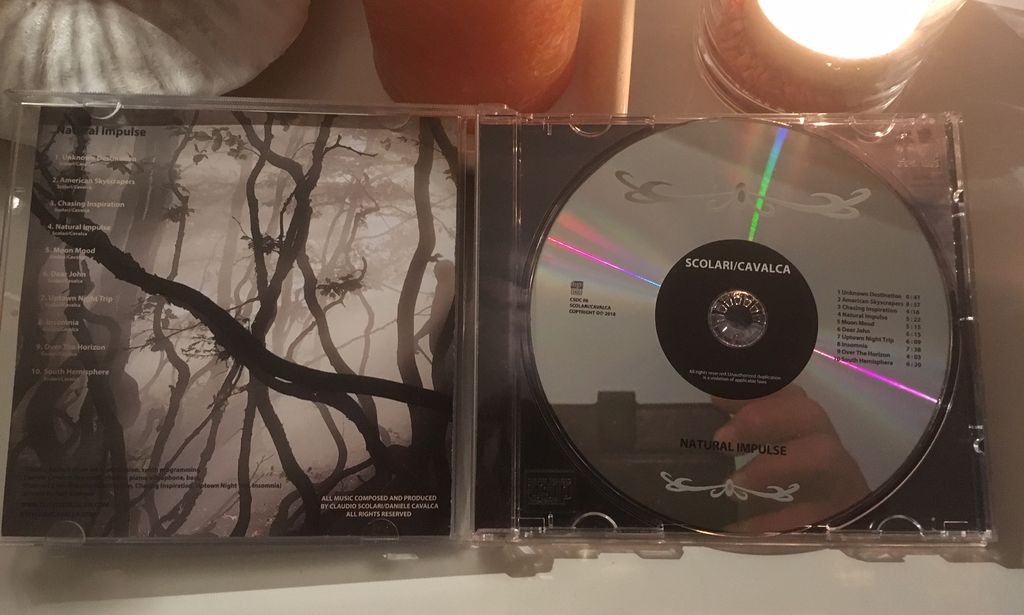 CD "Natural Impulse" Claudio Scolari