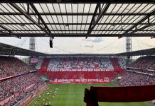1. FC Köln gegen VFB Stuttgart Heimspiel in Müngersdorf