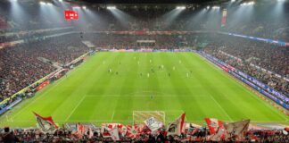 Herrlich! Beste Sicht 1.FC Köln gegen Eintracht Frankfurt 2024 Foto Stadionkind @schoti75