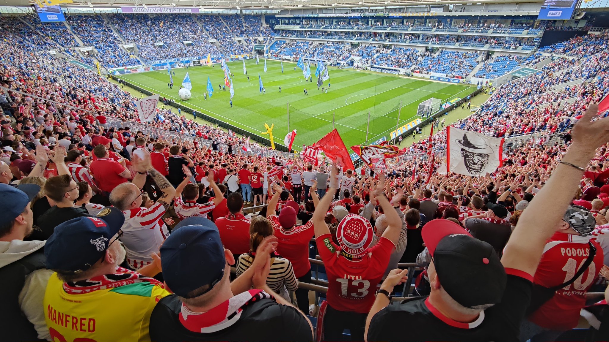 Karneval - 1.FC Köln gegen TSG Hoffenheim 2024 Foto Stadionkind @schoti75