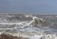 Ostfriesland Campen Sturm Nordsee Wattenmeer