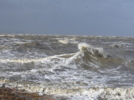 Ostfriesland Campen Sturm Nordsee Wattenmeer