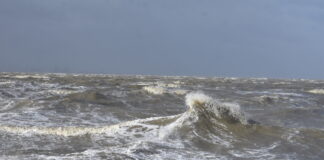 Ostfriesland Campen Sturm Nordsee Wattenmeer