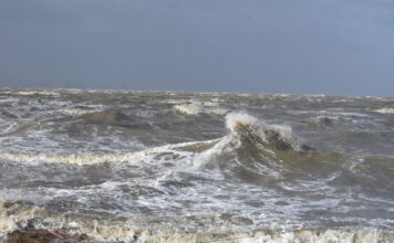 Ostfriesland Campen Sturm Nordsee Wattenmeer