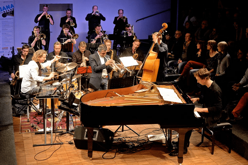 Jens Düppe & Cologne Contemporary Jazz Orchestra with special guest Paolo Fresu im Alten Pfandhaus am 5. November 2014