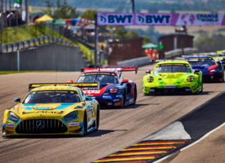 DTM, 11. + 12. Rennen Sachsenring 2023 Für Luca Stolz war der Erfolg am Sachsenring sein zweiter DTM-Sieg- Foto: Gruppe C Photography