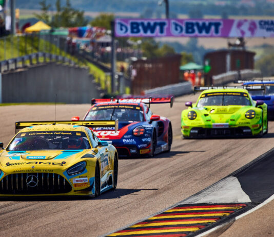 DTM, 11. + 12. Rennen Sachsenring 2023 Für Luca Stolz war der Erfolg am Sachsenring sein zweiter DTM-Sieg- Foto: Gruppe C Photography