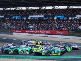 BMW M4 GT3 Evo zu seinem ersten Saisonsieg DTM, 11. + 12. Rennen Nürburgring 2026 #11 BMW M4 GT3 Evo, Schubert Motorsport: Marco Wittmann - picture by Gruppe C Photography