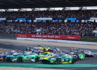 Wittmann gewinnt fesselnden Eifel-Krimi und feiert 20. DTM-Sieg BMW M4 GT3 Evo zu seinem ersten Saisonsieg DTM, 11. + 12. Rennen Nürburgring 2026 #11 BMW M4 GT3 Evo, Schubert Motorsport: Marco Wittmann - picture by Gruppe C Photography