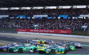 Wittmann gewinnt fesselnden Eifel-Krimi und feiert 20. DTM-Sieg BMW M4 GT3 Evo zu seinem ersten Saisonsieg DTM, 11. + 12. Rennen Nürburgring 2026 #11 BMW M4 GT3 Evo, Schubert Motorsport: Marco Wittmann - picture by Gruppe C Photography