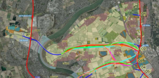 Visonen zur Rheinspange visualisiert. Urheber: StraßenNRW
