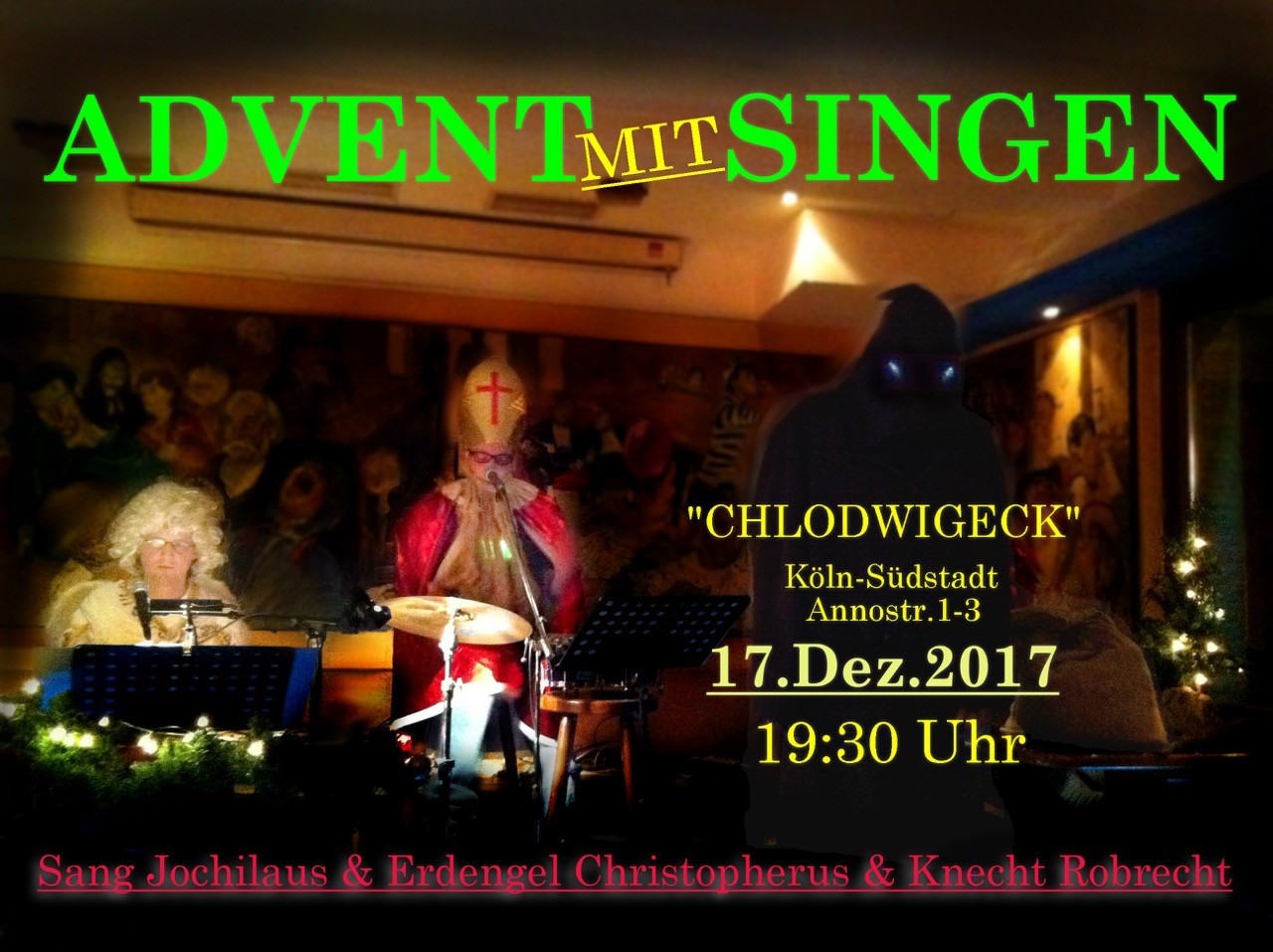 Weihnachtslieder mit Sang Jochilaus & Erdengel Christopherus