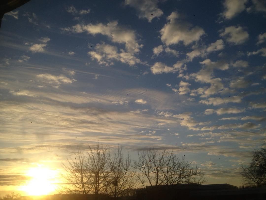 Sonnenaufgang heute in Köln Sürth