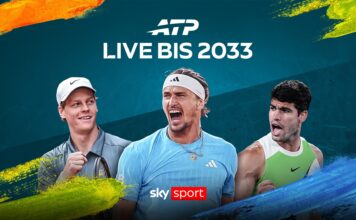 ATP Tour Tennis-Partnerschaft bleibt bis 2033 bei Sky Sport Die ATP Tour bis 2033 live auf Sky Sport Bildrechte: Sky Deutschland Fotograf: Sky Deutschland