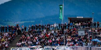 Thierry Vermeulen führte das Feld zunächst an und belegte am Ende Rang zwei DTM, 13. + 14. Rennen Red Bull Ring by VKB-Bank 2025 - Foto: Gruppe C Photography