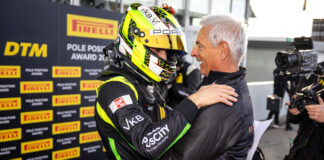 Thomas Preining mit Vater Andreas (l-r)DTM, 15. + 16. Rennen Hockenheimring 2023 - Foto: Gruppe C Photography