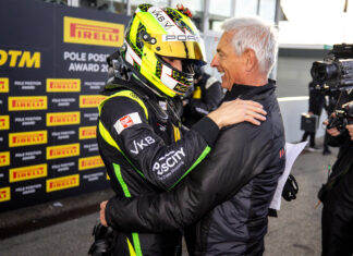 Thomas Preining mit Vater Andreas (l-r)DTM, 15. + 16. Rennen Hockenheimring 2023 - Foto: Gruppe C Photography