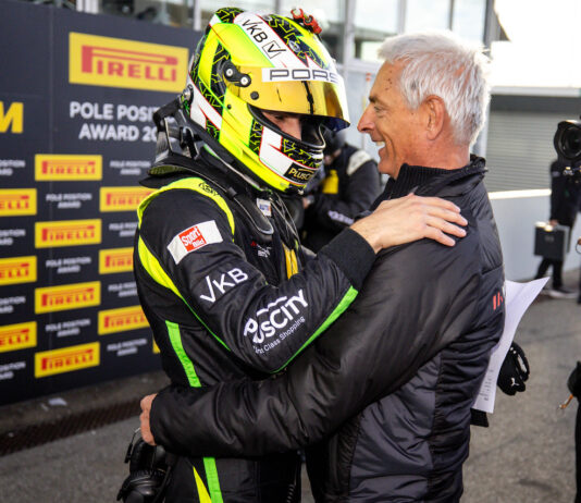 Thomas Preining mit Vater Andreas (l-r)DTM, 15. + 16. Rennen Hockenheimring 2023 - Foto: Gruppe C Photography