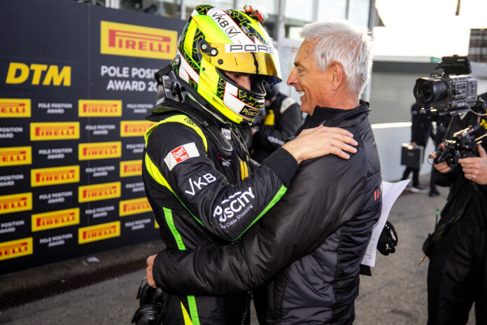 Thomas Preining mit Vater Andreas (l-r)DTM, 15. + 16. Rennen Hockenheimring 2023 - Foto: Gruppe C Photography