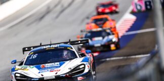DTM – Finaler Härtetest am Red Bull Ring DTM, 13. + 14. Rennen Red Bull Ring by VKB-Bank 2025 - Foto: Gruppe C Photography; #16 McLaren 720S GT3 Evo, Dörr Motorsport: Timo Gloc