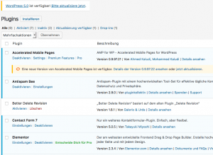 Wordpress daily update view