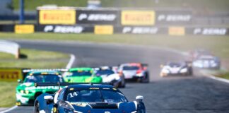 Jack Aitken liegt nur zwei Punkte hinter Tabellenführer Lucas Auer DTM, 1. + 2. Rennen Oschersleben 2025 - Foto: Gruppe C Photography #DTMOschersleben; #14 Ferrari 296 GT3, EMIL FREY RACING: Jack Aitken
